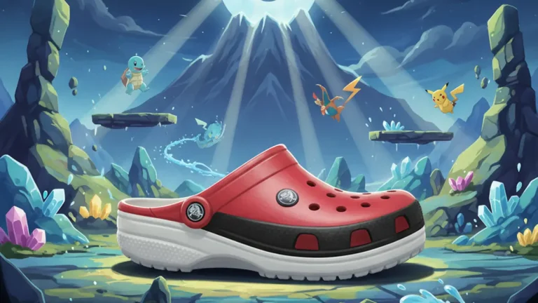 Pokémon x Crocs : la clog Poké Ball sortira à l&rsquo;été 2026