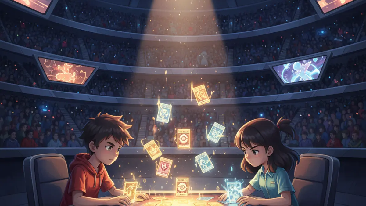 Visuel de l'initiative Pokemon Game On! deployee en Asie avec des lots promotionnels et la nouvelle identite visuelle.