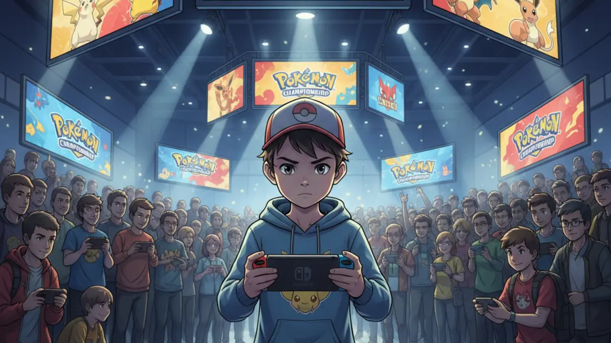Un garcon de 11 ans du Hampshire se rend aux Championnats du Monde Pokemon, competition internationale de jeux et cartes.