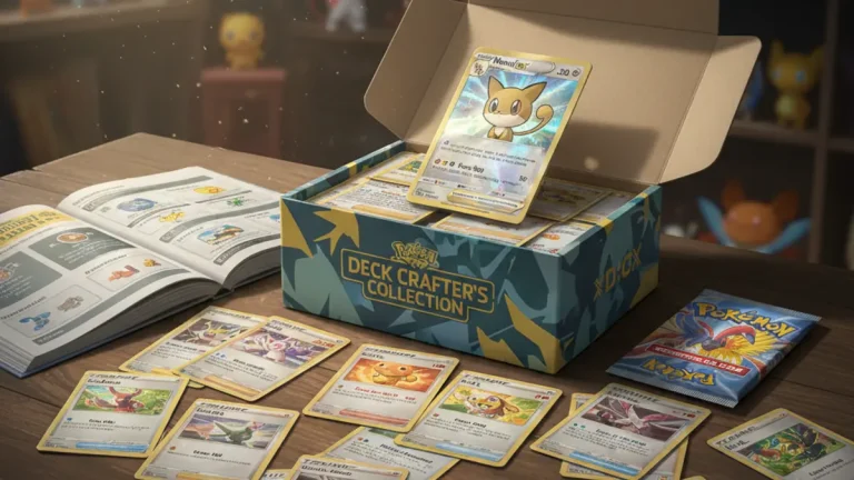 Pokémon TCG : Meowth ex et 39 cartes Dresseur dans le Deck Crafter’s Collection à 9,99$
