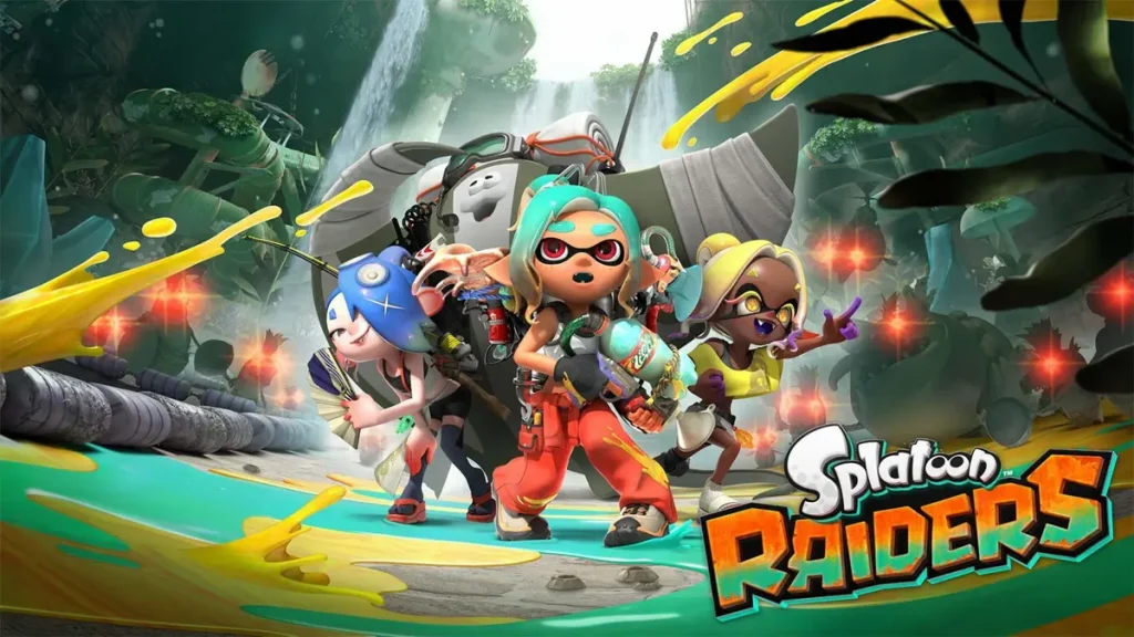 Lintle Inlet : boussole et parchemins dans Splatoon Raiders