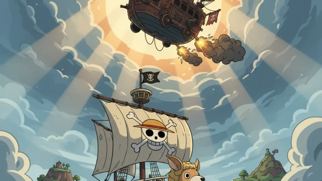 Le Going Merry emerge du brouillard dans le teaser officiel de la collaboration Fortnite et One Piece