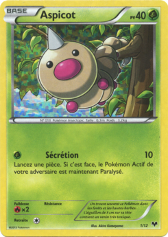 Carte Aspicot, Collection McDonald's 2014
