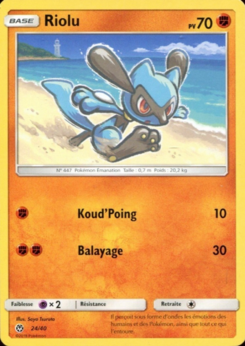 Carte Riolu, Collection McDonald's 2018