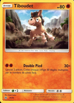 Carte Tiboudet, Collection McDonald's 2018