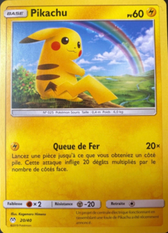 Carte Pikachu, Collection McDonald's 2019