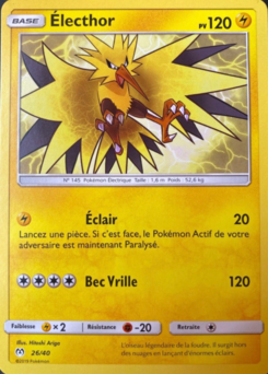 Carte Électhor, Collection McDonald's 2019