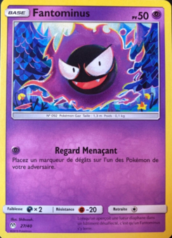 Carte Fantominus, Collection McDonald's 2019