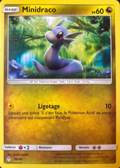 Carte Minidraco, Collection McDonald's 2019