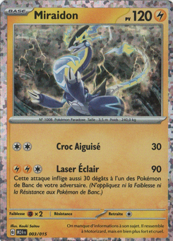 Carte Miraidon, Collection McDonald's 2024