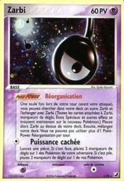Carte Zarbi, EX Forces Cachées Collection Zarbi