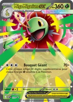 Carte Méga-Méganium-ex, MEP Black Star Promos