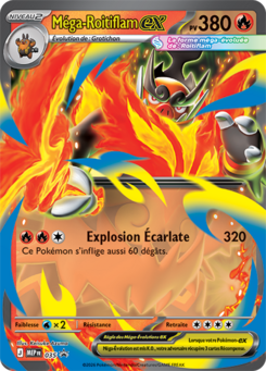 Carte Méga-Roitiflam-ex, MEP Black Star Promos