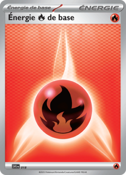 Carte Énergie Feu n° 018