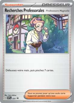 Carte Recherches Professorales n° 223