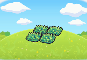 Hautes herbes vertes