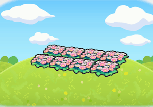 Habitat Champ de fleurs dans Pokémon Pokopia