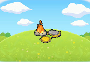 Habitat Aire de camping dans Pokémon Pokopia