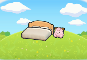 Lit avec peluche