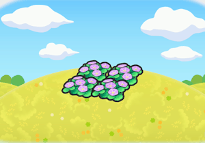 Habitat Parterre de fleurs rafraîchissantes dans Pokémon Pokopia