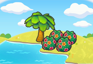 Habitat Littoral tropical dans Pokémon Pokopia