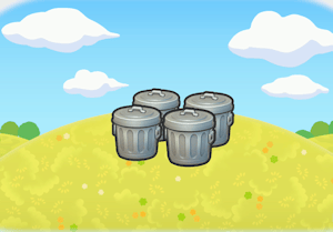 Coin poubelles