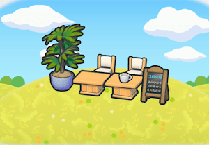 Habitat Minicafé dans Pokémon Pokopia