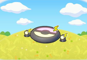 Habitat Scène sous les projecteurs dans Pokémon Pokopia