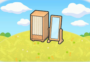 Habitat Espace d’essayage dans Pokémon Pokopia
