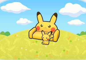 Habitat Espace Pikachu dans Pokémon Pokopia