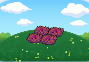 Habitat Hautes herbes rouges dans Pokémon Pokopia