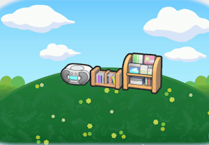 Habitat Coin musique et lecture dans Pokémon Pokopia