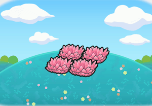 Habitat Hautes herbes roses dans Pokémon Pokopia