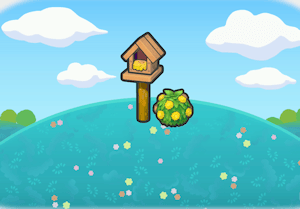 Habitat Jardin avec gazouillements dans Pokémon Pokopia