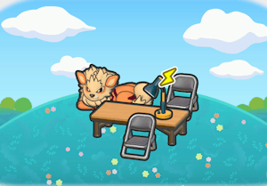 Habitat Salle d’interrogatoire en duo dans Pokémon Pokopia