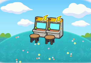 Habitat Espace arcade dans Pokémon Pokopia