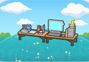 Habitat Bureau de scientifique dans Pokémon Pokopia