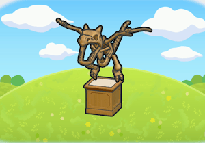 Habitat Spécimen de Fossile Aile dans Pokémon Pokopia