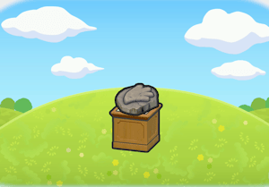 Habitat Spécimen de Fossile Nageoire dans Pokémon Pokopia
