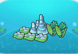 Habitat Parterre de fleurs et algues ondoyantes dans Pokémon Pokopia