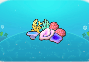 Habitat Assortiment de coraux dans Pokémon Pokopia