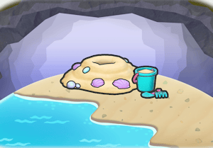 Habitat Zone de fouille dans le sable dans Pokémon Pokopia
