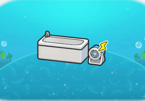Habitat Bain moussant dans Pokémon Pokopia