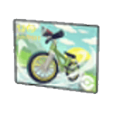 Poster bicyclette