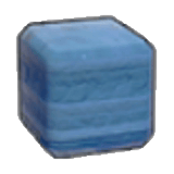 Roche de caverne bleue