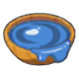 Peinture bleue
