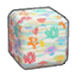 Motif coraux multicolores