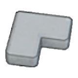 Bordure en béton (angle)