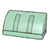 Corniche de toit courbée