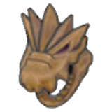 Fossile Tyran (tête)